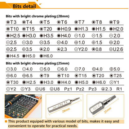 JAKEMY JM-6113 73 in 1 Household Hardware Screwdriver Repair Tool Set - Screwdriver Set by JIAFA | Online Shopping UK | buy2fix