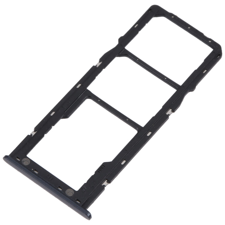 For Samsung Galaxy M42 5G SM-A436B Original SIM Card Tray + SIM Card Tray + Micro SD card tray (Black) - Repair & Spare Parts by buy2fix | Online Shopping UK | buy2fix