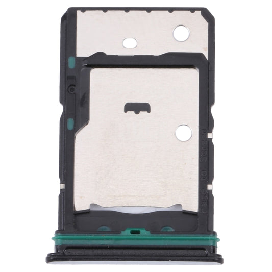 SIM Card Tray + SIM Card Tray + Micro SD Card Tray for OnePlus Nord CE 2 5G(Silver) - Card Tray by buy2fix | Online Shopping UK | buy2fix