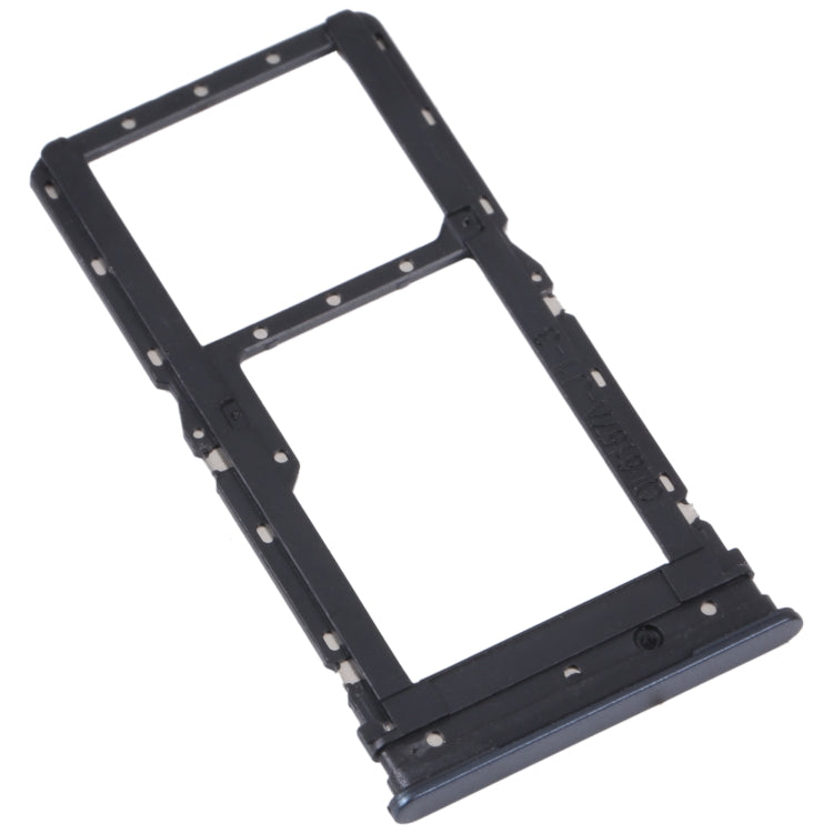 For Motorola Moto G82 5G SIM Card Tray + SIM / Micro SD Card Tray (Black) - Card Socket by buy2fix | Online Shopping UK | buy2fix