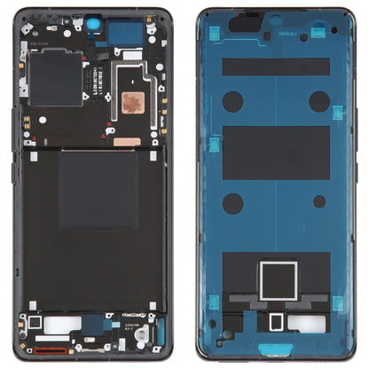 For Xiaomi 12S Ultra Original Front Housing LCD Frame Bezel Plate (Black) - Repair & Spare Parts by buy2fix | Online Shopping UK | buy2fix