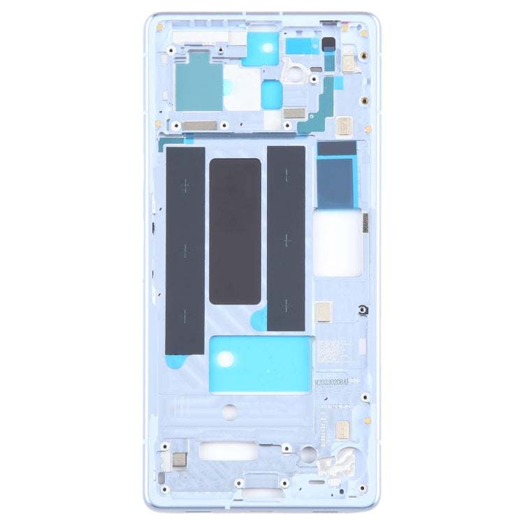 For Google Pixel 7A Original Middle Frame Bezel Plate (Blue) - Frame Bezel Plate by buy2fix | Online Shopping UK | buy2fix