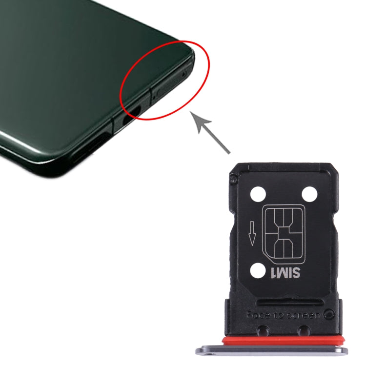 For OnePlus 11 Original SIM Card Tray + SIM Card Tray (Black) - Card Tray by buy2fix | Online Shopping UK | buy2fix