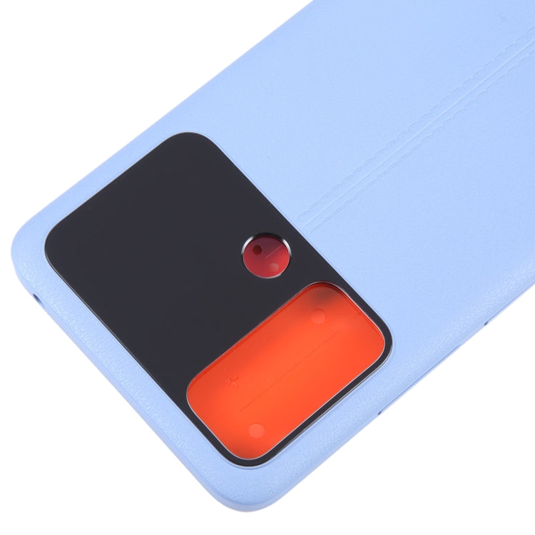 For Xiaomi Poco C55 Original Battery Back Cover (Blue) - Back Cover by buy2fix | Online Shopping UK | buy2fix