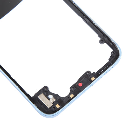 For Xiaomi Redmi Note 12S Original Middle Frame Bezel Plate (Blue) - Frame Bezel Plate by buy2fix | Online Shopping UK | buy2fix