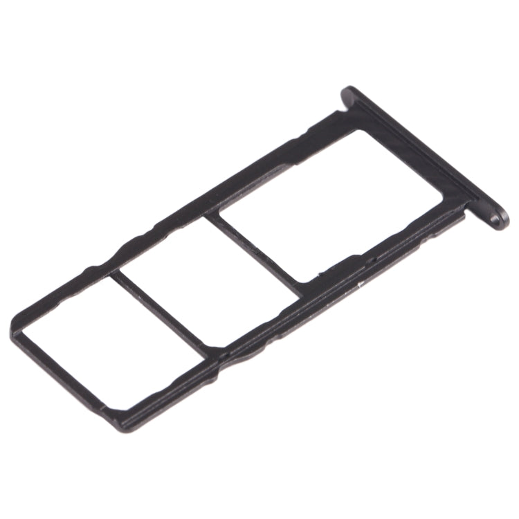 For Nokia 2.4 Original SIM + SIM / Micro SD Card Tray (Black) - Card Tray by buy2fix | Online Shopping UK | buy2fix