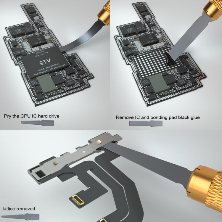 Mijing 3 in 1 Phantom Series CPU Disassemble Maintenance Knife - Crowbar by MIJING | Online Shopping UK | buy2fix