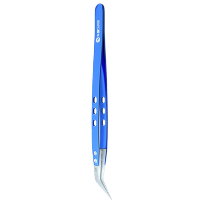 Mijing Antistatic Precision Diamagnetism Tweezers(Curved) - Tweezers by MIJING | Online Shopping UK | buy2fix