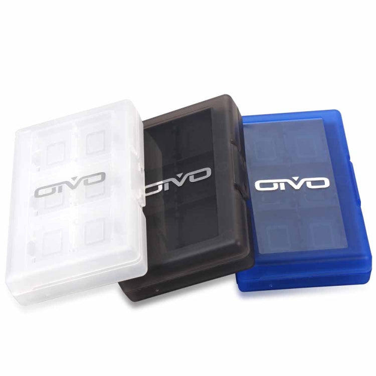 OIVO IV-SW029 24in1 Game Memory Card Storage Box Card Case Holder For Nintendo Switch(Blue) - Others by OIVO | Online Shopping UK | buy2fix