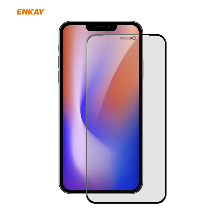 For iPhone 12 mini ENKAY 0.26mm 9H 6D Privacy Anti-spy Full Screen Tempered Glass Film - iPhone 12 mini Tempered Glass by ENKAY | Online Shopping UK | buy2fix