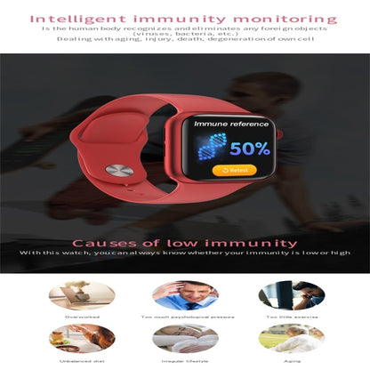 W98 Plus 1.54 inch Color Screen Smart Watch, IP67 Waterproof, Support Temperature Monitoring/Heart Rate Monitoring/Blood Pressure Monitoring/Blood Oxygen Monitoring/Sleep Monitoring(Black) - Smart Wear by buy2fix | Online Shopping UK | buy2fix