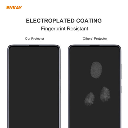 For Huawei P Smart 2021 10 PCS ENKAY Hat-Prince 0.26mm 9H 2.5D Curved Edge Tempered Glass Film - Huawei Tempered Glass by PINWUYO | Online Shopping UK | buy2fix