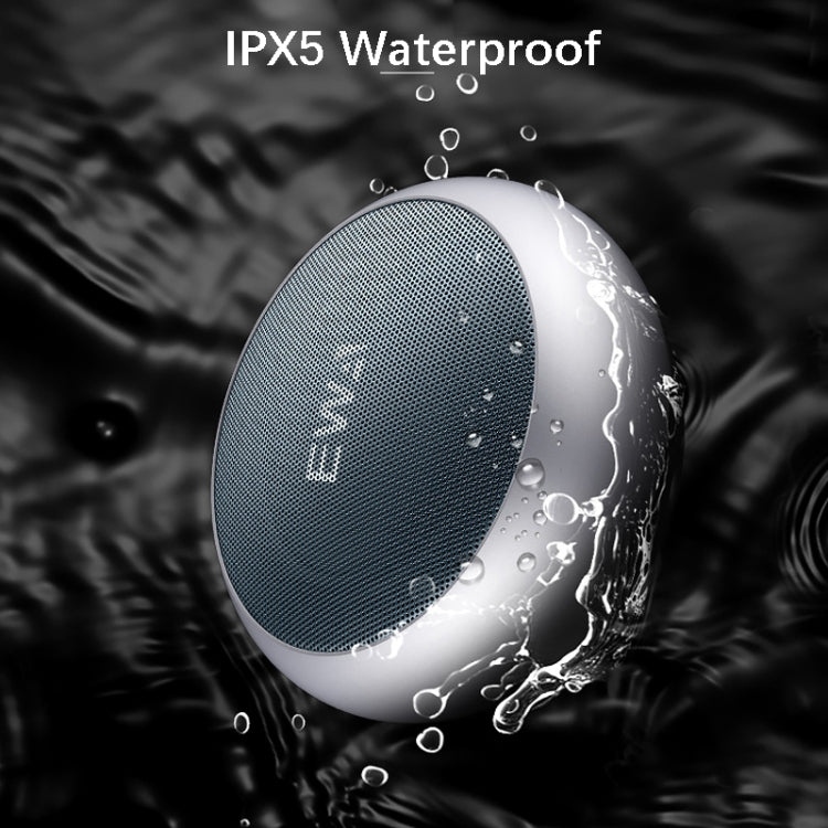 EWA A110 IPX5 Waterproof Portable Mini Metal Wireless Bluetooth Speaker Supports 3.5mm Audio & 32GB TF Card & Calls(Silver) - Mini Speaker by EWA | Online Shopping UK | buy2fix