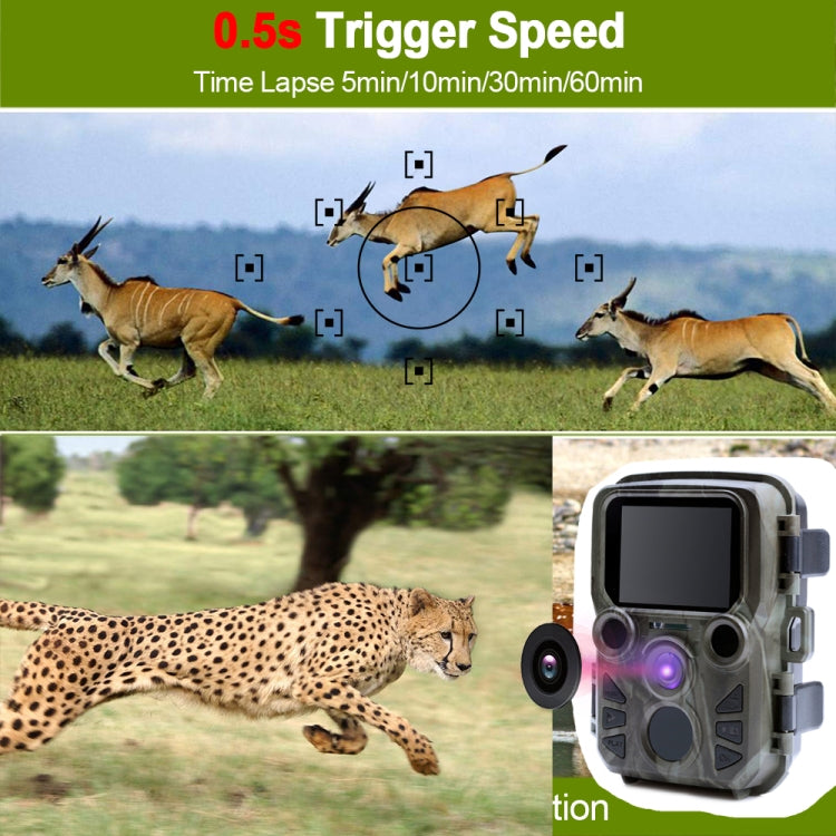 Mini300 Hunting Camera 12MP HD 1080P Tracking Camera - Hunting Cameras by buy2fix | Online Shopping UK | buy2fix