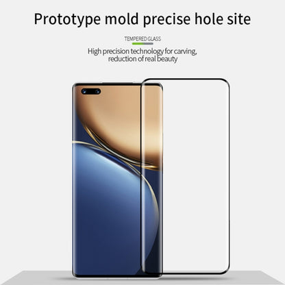 For Honor Magic 3 / Magic 3 Pro PINWUYO 9H 3D Hot Bending Tempered Glass Film(Black) - Honor Tempered Glass by PINWUYO | Online Shopping UK | buy2fix