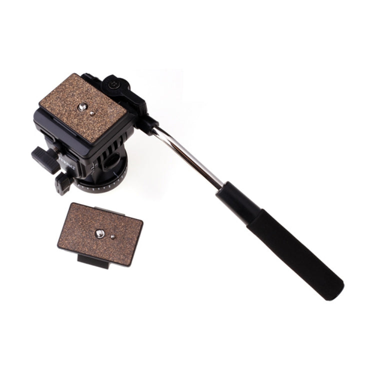 YUNTENG YT-950 Heavy Duty Tripod Action Fluid Drag Head with Quick Mount Plate - Tripod Heads by YUNTENG | Online Shopping UK | buy2fix