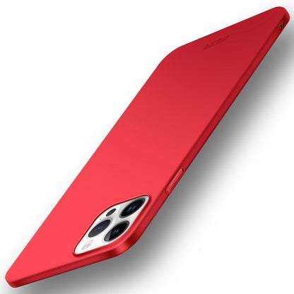 For iPhone 14 Pro MOFI Frosted PC Ultra-thin Hard Case (Red) - iPhone 14 Pro Cases by MOFI | Online Shopping UK | buy2fix