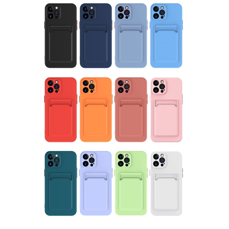 For iPhone 14 Pro Max Skin Feel Card Color Button TPU Case (Black) - iPhone 14 Pro Max Cases by buy2fix | Online Shopping UK | buy2fix