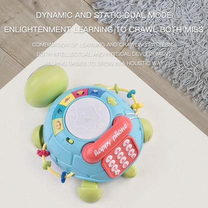 MoFun 2033A 6 in 1 Electric Crawling Induction Enlightenment Multifunctional Early Education Turtle - Learning & Machines by MoFun | Online Shopping UK | buy2fix