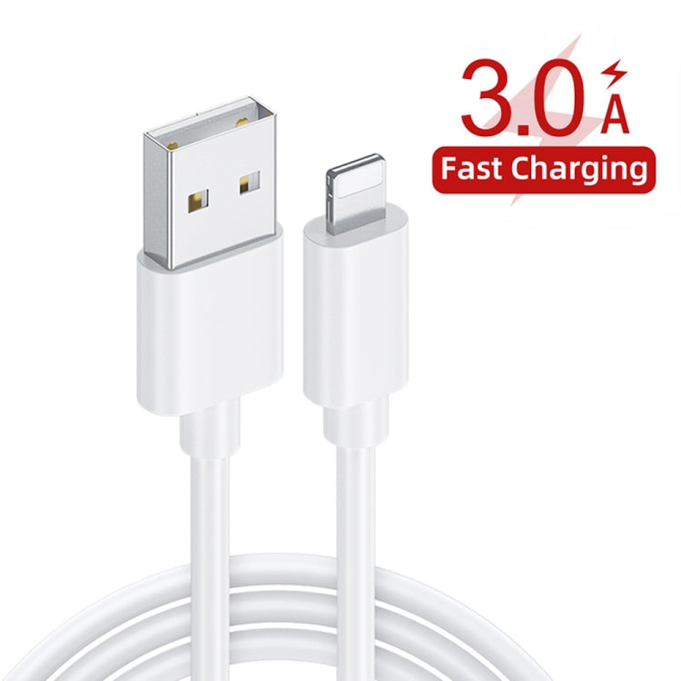 65W Dual PD Type-C + 3 x USB Multi Port Charger with 3A USB to 8 Pin Data Cable, EU Plug(White) - USB Charger by buy2fix | Online Shopping UK | buy2fix