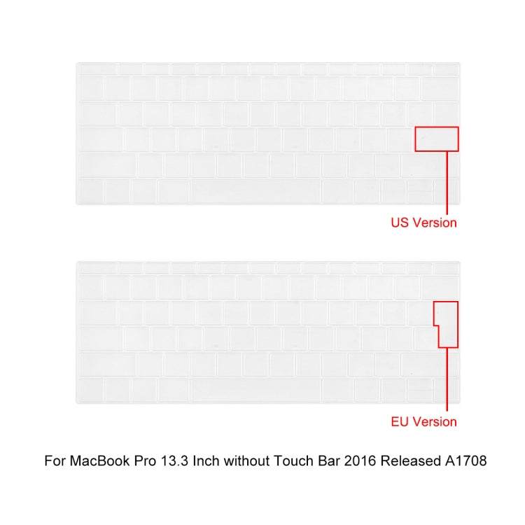 For MacBook Pro 13.3 A1708 ENKAY Hat-Prince 3 in 1 Spaceman Pattern Laotop Protective Crystal Case with TPU Keyboard Film / Anti-dust Plugs, Version:US(Spaceman No.4) - MacBook Pro Cases by ENKAY | Online Shopping UK | buy2fix