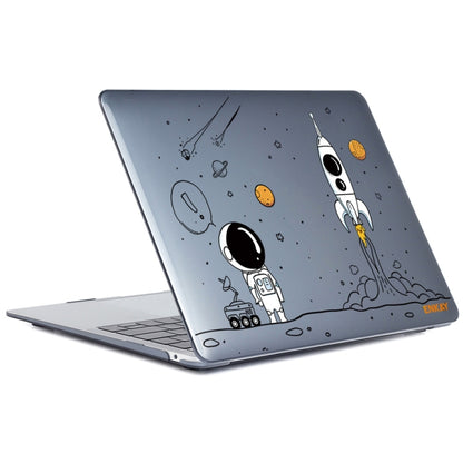 For MacBook Air 13.3 2018 A1932 ENKAY Hat-Prince 3 in 1 Spaceman Pattern Laotop Protective Crystal Case with TPU Keyboard Film / Anti-dust Plugs, Version:US(Spaceman No.1) - MacBook Air Cases by ENKAY | Online Shopping UK | buy2fix