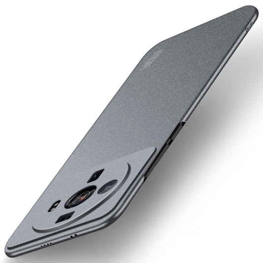 For Xiaomi 12s Ultra MOFI Fandun Series Frosted PC Ultra-thin Phone Case(Gray) - Xiaomi Cases by MOFI | Online Shopping UK | buy2fix