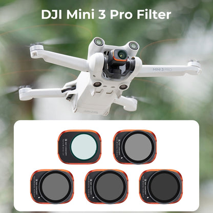 For DJI Mini 3 Pro K&F Concept SKU.1948 5 in 1 UV+ND8PL+ND16PL+ND32PL+ND64PL HD Filter - DJI & GoPro Accessories by K&F | Online Shopping UK | buy2fix