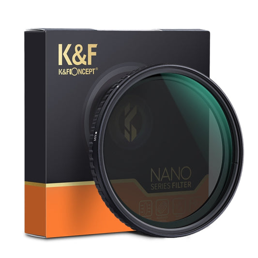 K&F CONCEPT KF01.1330  82mm ND8-ND128 Neutral Density Filter Graduated ND Filter - Camera Accessories by K&F | Online Shopping UK | buy2fix