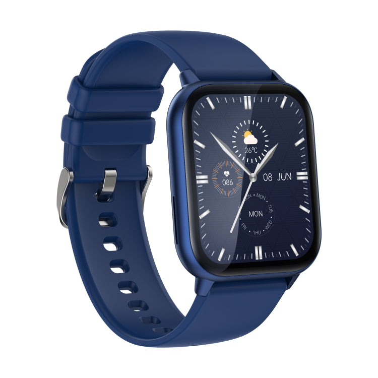 P56T 1.91 inch Color Screen Smart Watch,Support Heart Rate Monitoring / Blood Pressure Monitoring(Blue) - Smart Wear by buy2fix | Online Shopping UK | buy2fix