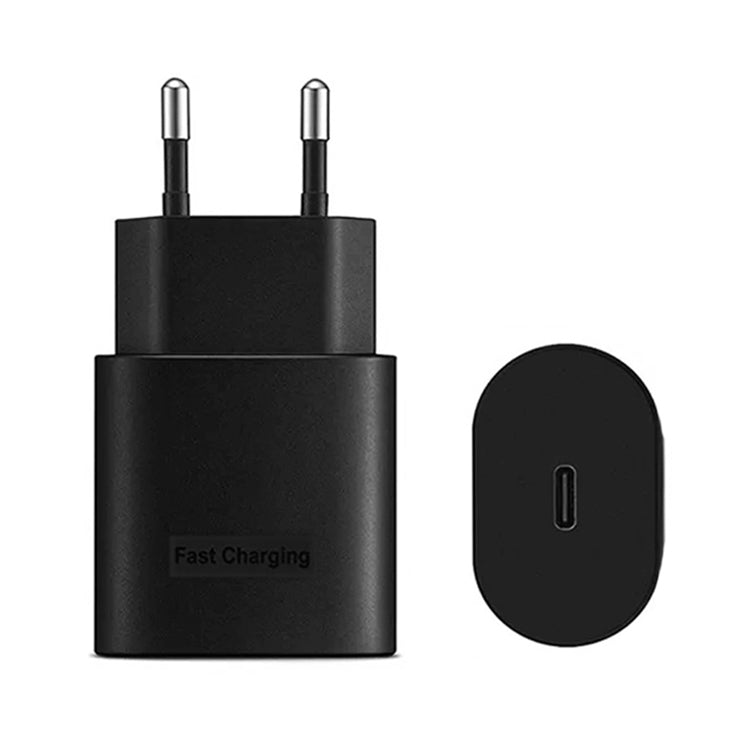 TA800 PD / PPS 25W Type-C Port Charger for Samsung, EU Plug(Black) -  by buy2fix | Online Shopping UK | buy2fix
