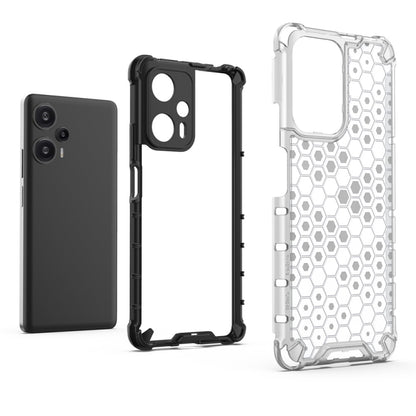 For Xiaomi Redmi Note 12S 4G Shockproof Honeycomb Phone Case(White) - Xiaomi Cases by buy2fix | Online Shopping UK | buy2fix