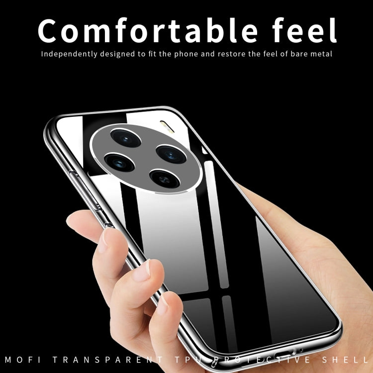 For vivo X100 MOFI Ming Series Ultra-thin TPU Phone Case(Transparent) - vivo Cases by MOFI | Online Shopping UK | buy2fix