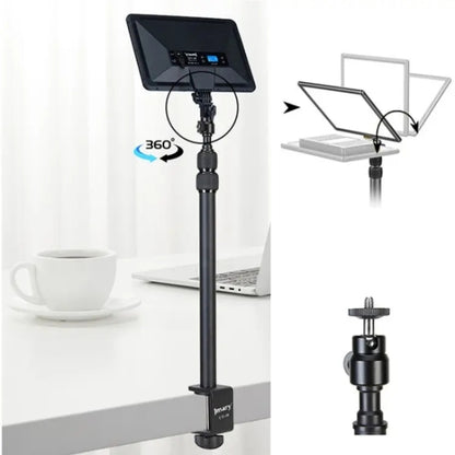 JMARY MT-49 For LED Video Light Clip Stand Adjustable Clamp Desk Mount Light Stand -  by Jmary | Online Shopping UK | buy2fix