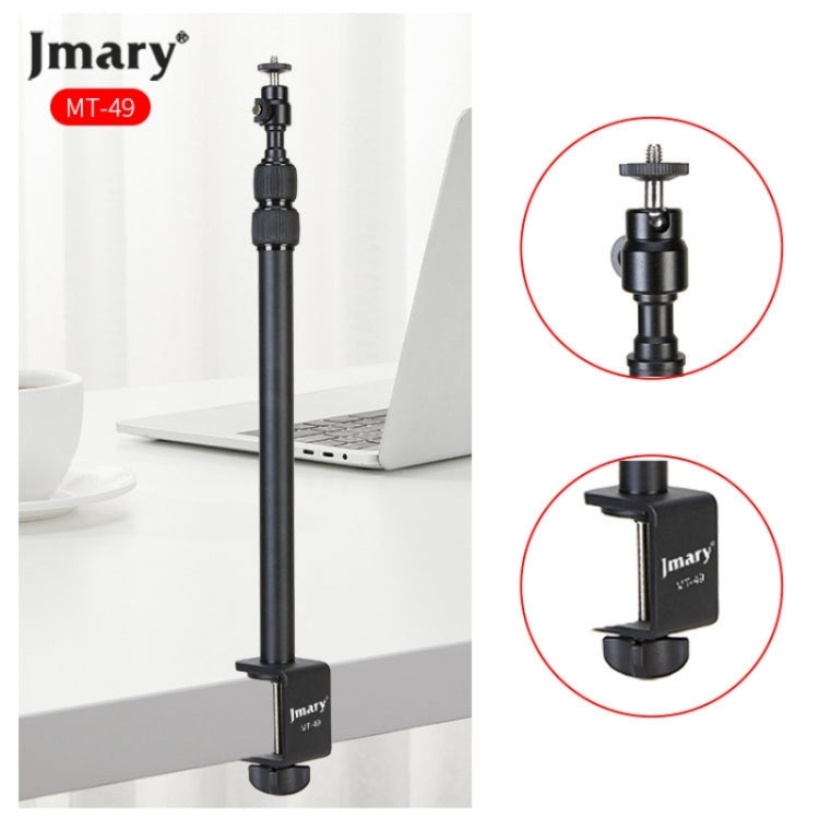 JMARY MT-49 For LED Video Light Clip Stand Adjustable Clamp Desk Mount Light Stand -  by Jmary | Online Shopping UK | buy2fix