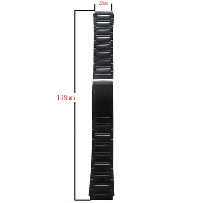 For Garmin Venu 2 22mm I-Shaped Titanium Alloy Watch Band(Grey) - Watch Bands by buy2fix | Online Shopping UK | buy2fix
