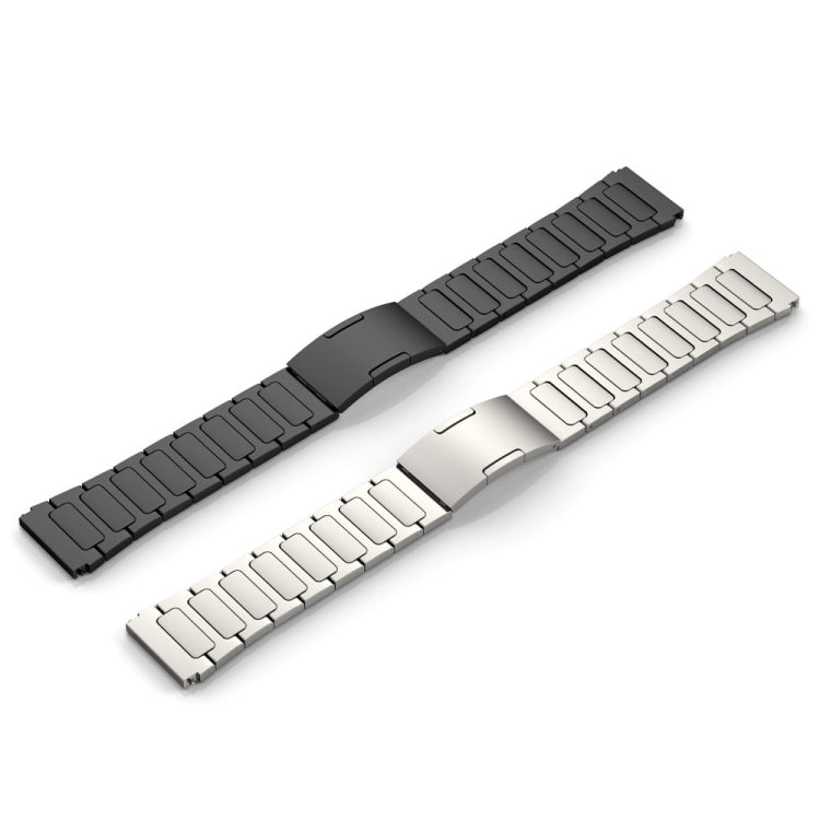 For Xiaomi Watch S1 Active 22mm I-Shaped Titanium Alloy Watch Band(Grey) - Watch Bands by buy2fix | Online Shopping UK | buy2fix