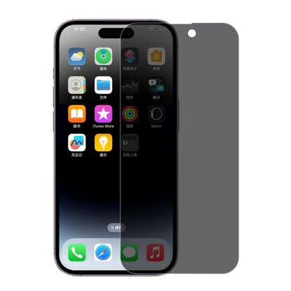 For iPhone 15 Plus / 15 Pro Max NORTHJO A++ 0.3mm 28 Degree Privacy Screen Tempered Glass Film - iPhone 15 Pro Max Tempered Glass by NORTHJO | Online Shopping UK | buy2fix