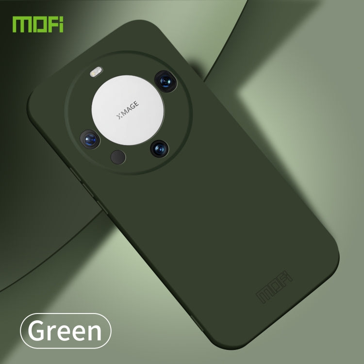 For Huawei Mate 60 MOFI Qin Series Skin Feel All-inclusive PC Phone Case(Green) - Huawei Cases by MOFI | Online Shopping UK | buy2fix