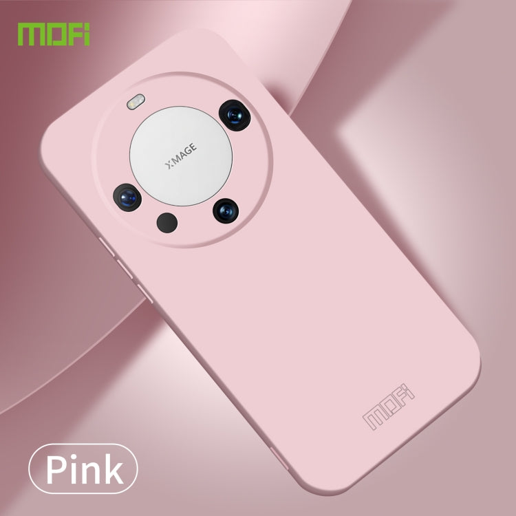 For Huawei Mate 60 MOFI Qin Series Skin Feel All-inclusive PC Phone Case(Pink) - Huawei Cases by MOFI | Online Shopping UK | buy2fix