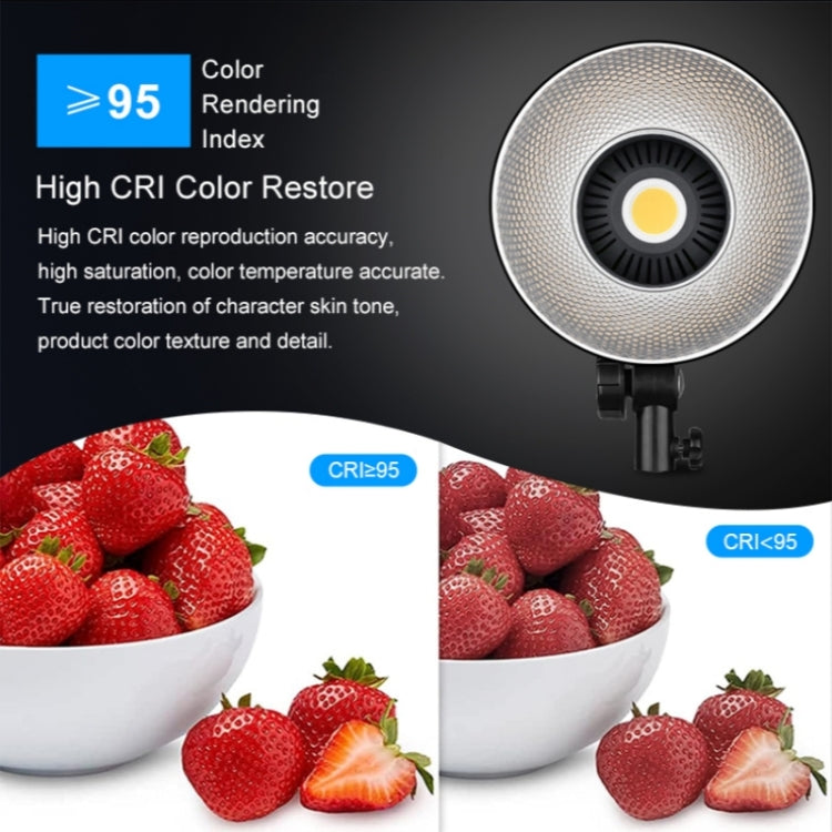 VLOGLITE P100 Professional Photography Video Fill Light 100W High Powerful Bright COB LED Light, Plug:EU Plug -  by VLOGLITE | Online Shopping UK | buy2fix