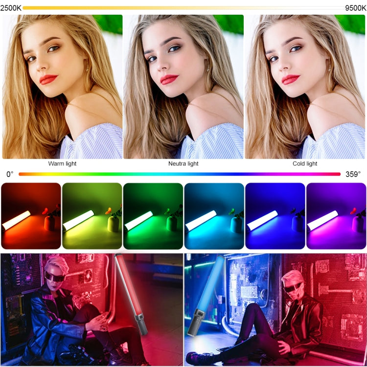 VLOGLITE W270RGB Live Streaming E-Sports Handheld Fill Light LED Studio Light(US Plug) -  by VLOGLITE | Online Shopping UK | buy2fix