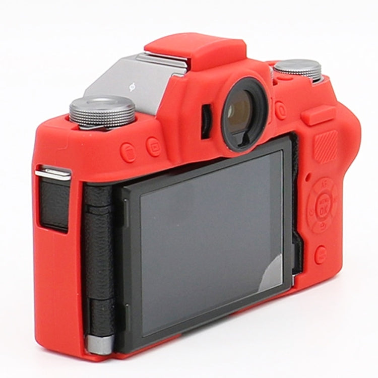 Richwell Soft Silicone TPU Skin Body Rubber Camera Case Bag Full Cover for Fujifilm Fuji X-T100 Digital Camera(Black) - Camera Accessories by Richwell | Online Shopping UK | buy2fix