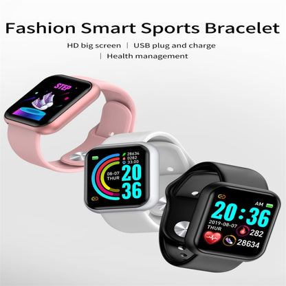 D20 1.3inch IPS Color Screen Smart Watch IP67 Waterproof,Support Call Reminder /Heart Rate Monitoring/Blood Pressure Monitoring/Sedentary Reminder(Black) - Smart Wear by buy2fix | Online Shopping UK | buy2fix