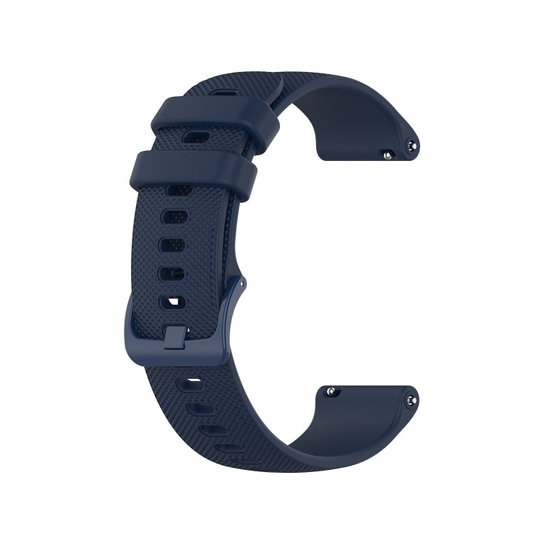 22mm For Huawei Watch GT2e GT2 46mm Silicone Watch Band(Navy Blue) - Smart Wear by buy2fix | Online Shopping UK | buy2fix