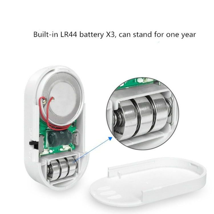 MC-03 130dB Multi-function Door and Window Anti-theft Alarm with  5 Modes - Security by buy2fix | Online Shopping UK | buy2fix