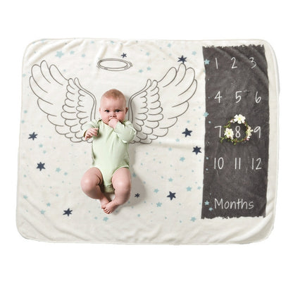 100x72cm Newborn Photography Blanket(Wing) - Camera Accessories by buy2fix | Online Shopping UK | buy2fix