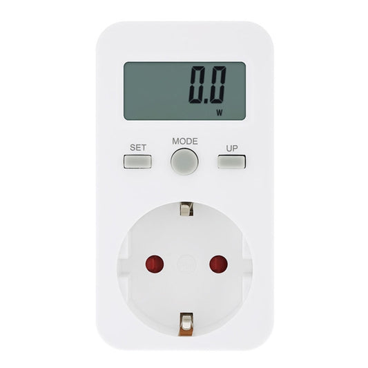 Digital Power Meter Socket Plug Energy Meter Current Voltage Watt Electricity Cost Measuring Monitor Power Analyzer, Plug Type:EU Plug - Consumer Electronics by buy2fix | Online Shopping UK | buy2fix