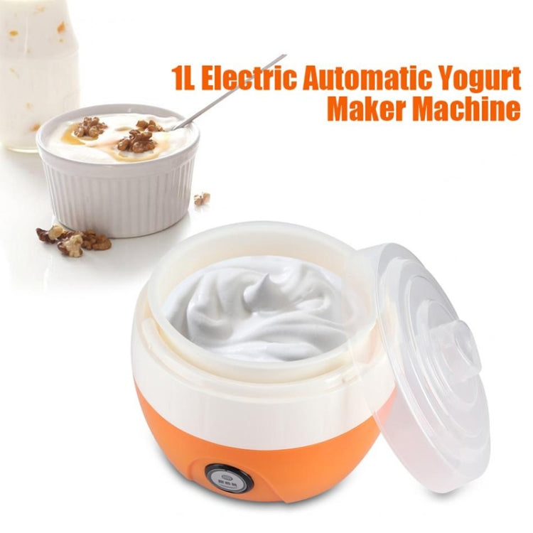 Electric Automatic Yogurt Maker Machine Yoghurt DIY Tool Kithchen Plastic Container 220V Capacity: 1L(Pink) - Home & Garden by others | Online Shopping UK | buy2fix