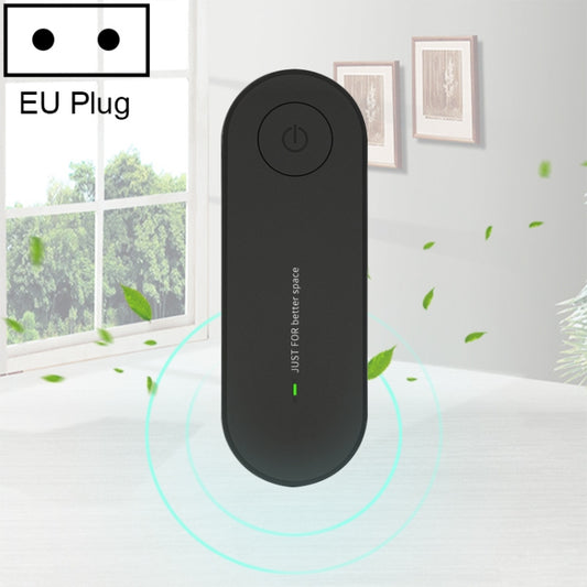 Mini Anion Air Purifier Smoke PM2.5 Remove Toilet Kitchen Air Purifier, Plug Type:EU Plug(Black) - Home & Garden by buy2fix | Online Shopping UK | buy2fix